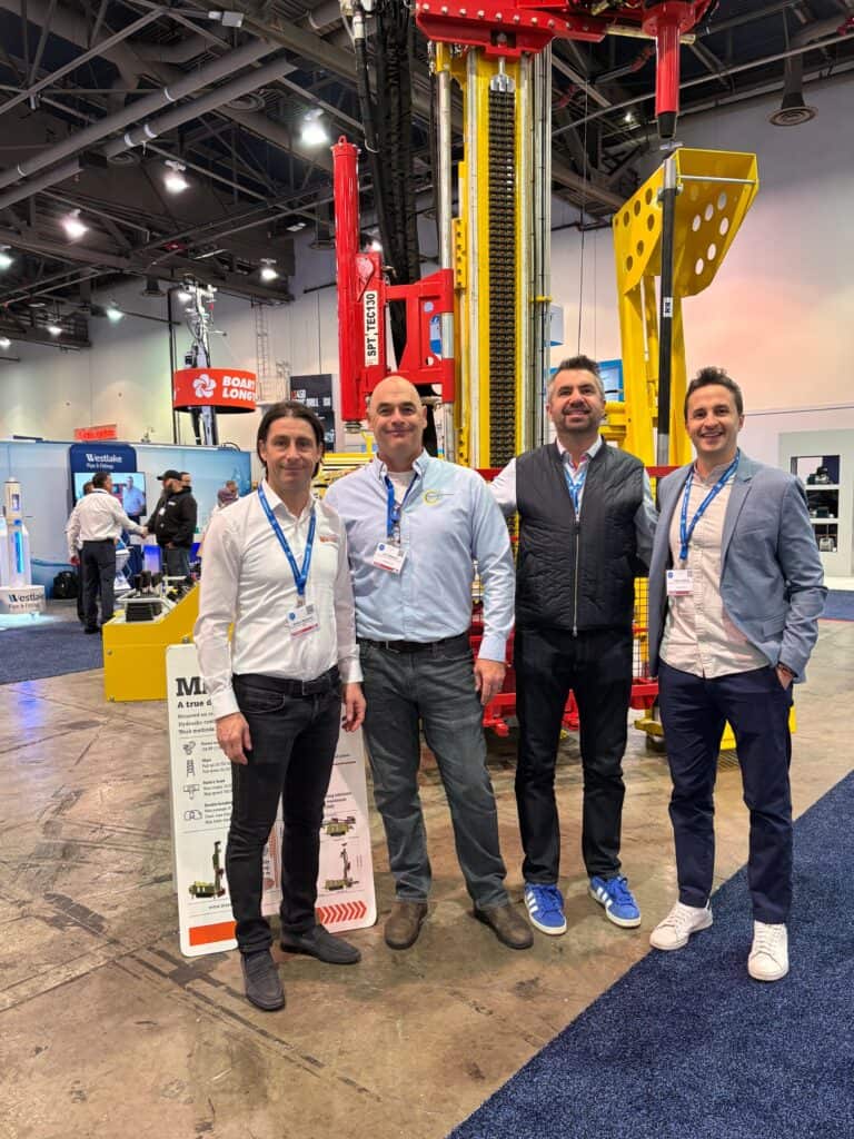 Massenza drilling rigs stand Groundwater week États-Unis 2024