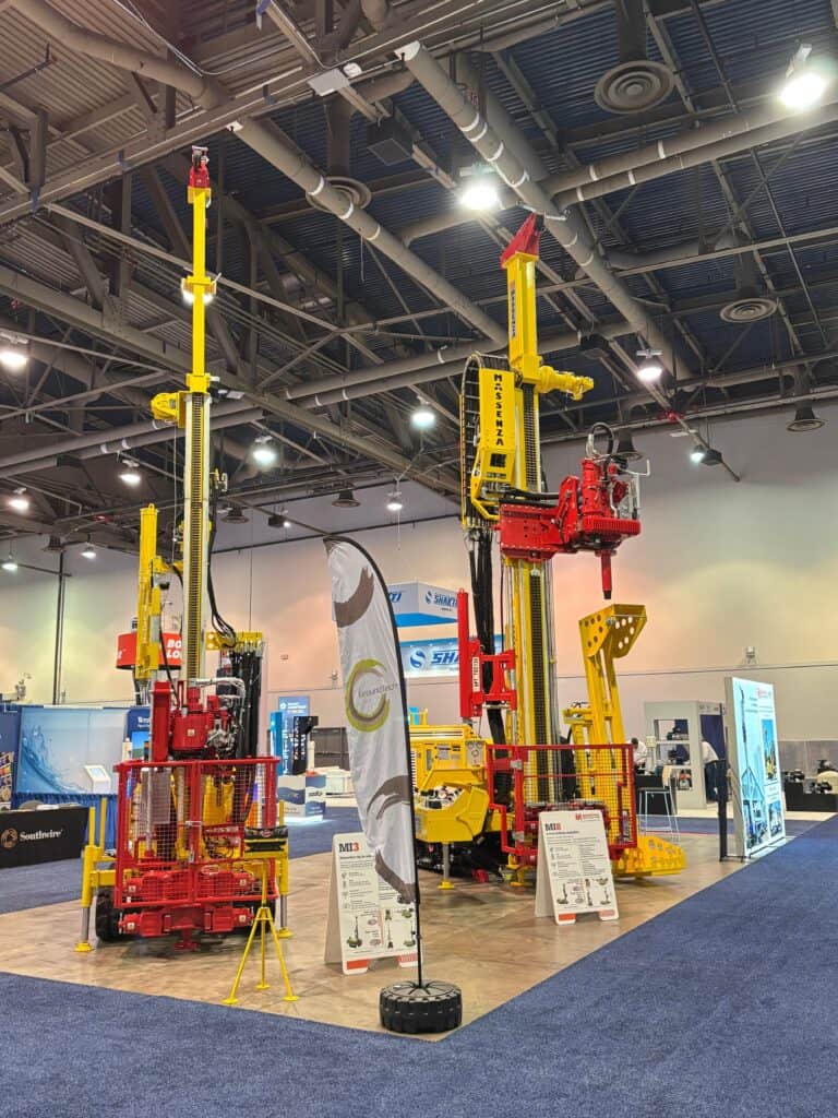 Massenza drilling rigs stand Groundwater week États-Unis 2024